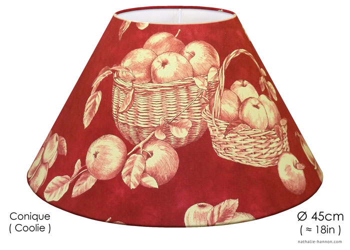 Apples in Baskets Abat-jour Apples in Baskets