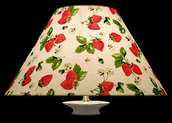 Lampshades Fraises et Floraux