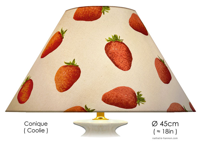 Lampshade Just Strawberries