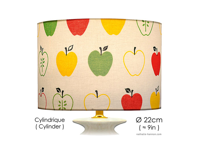 Lampshade Pomme et demi-Pomme