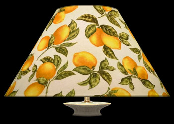 Lampshades Citrons et Feuilles