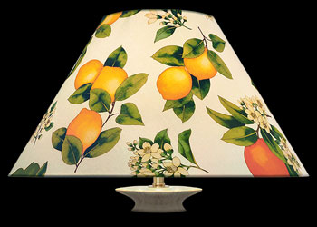 Lampshades Citrus and Florals