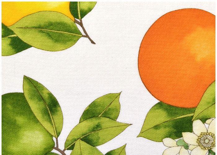 Citrus and Florals Lampshade Citrus and Florals