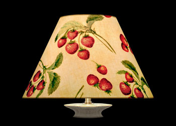 Lampshades Strawberries with Leaves