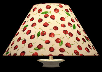 Lampshades Cerises Rouges