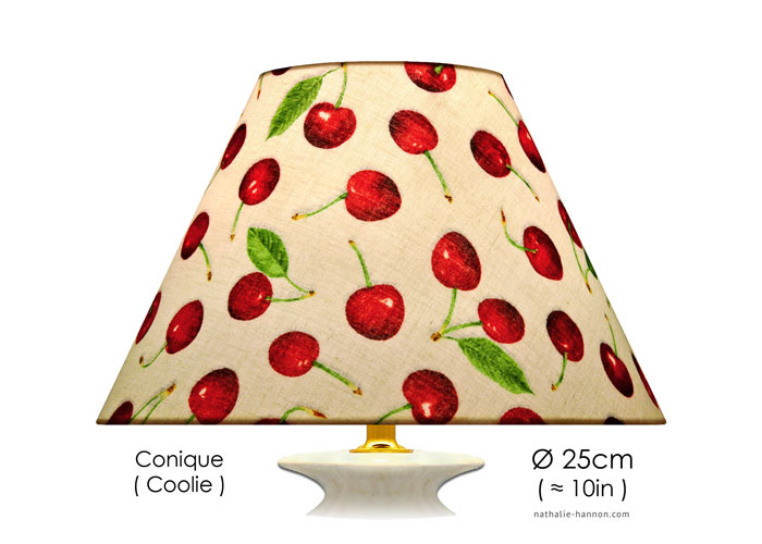 Lampshade Cerises Rouges