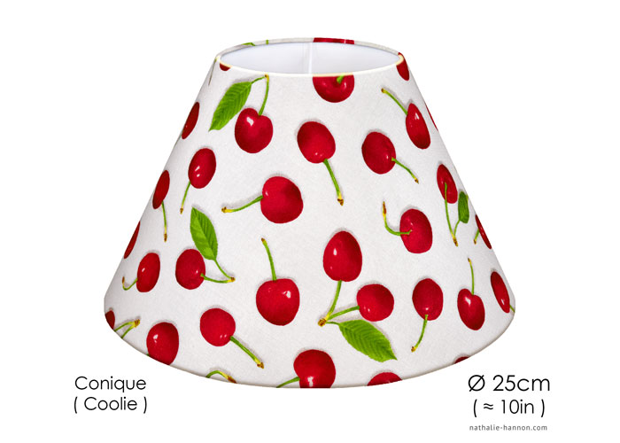 Lampshade Cerises Rouges