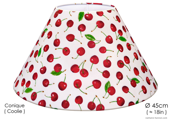 Lampshade Cerises Rouges