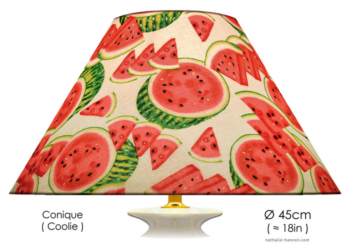 Pastèque - Watermelon Lampshade Pastèque - Watermelon