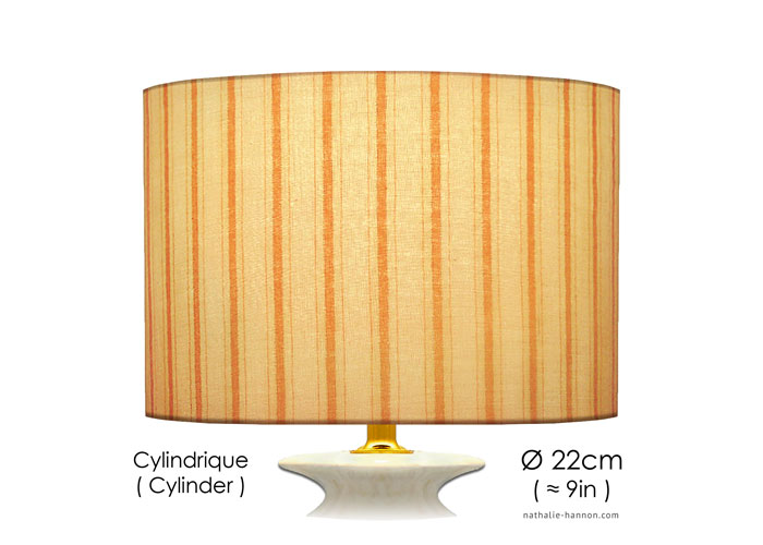 Lampshade Stripes - Sun Yellow