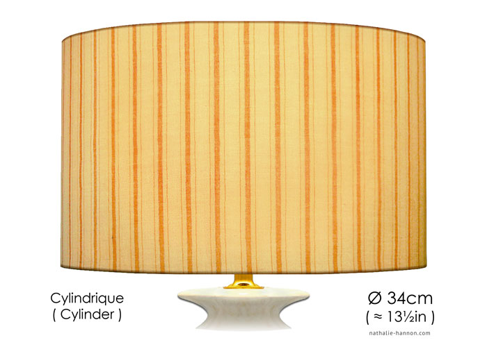 Lampshade Stripes - Sun Yellow