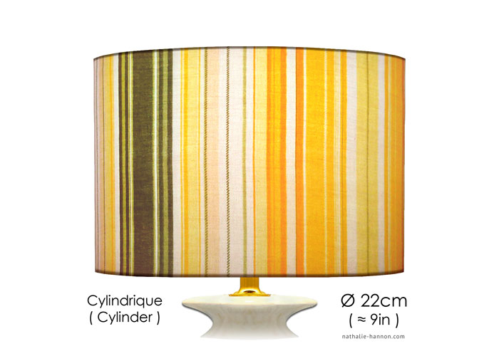 Lampshade Sunny Stripe