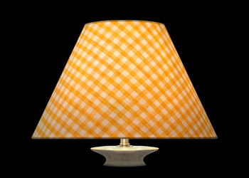 Lampshades Petits Carreaux - Orange