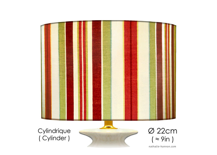 Lampshade Rayures Transat