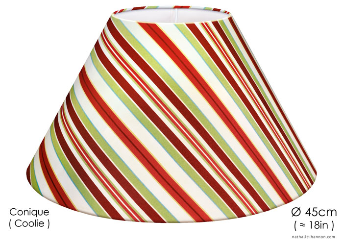 Lampshade Rayures Transat