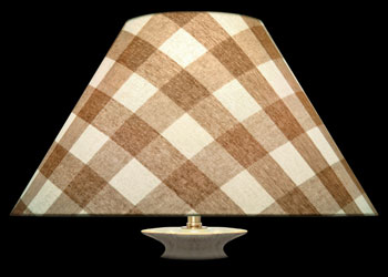 Lampshades Grands Carreaux - Beige