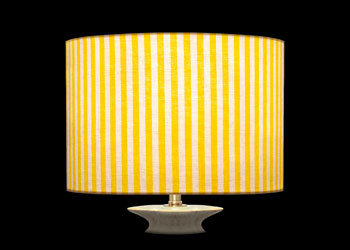 Lampshades Petites Rayures - Jaune