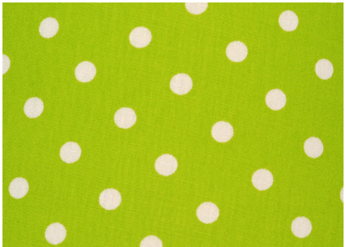 Lampshade Polka Dots on Green