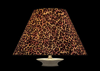 Lampshades Fur Léopard - Brun