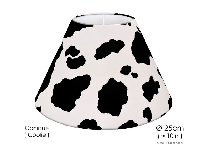 Lampshade Cow Spots