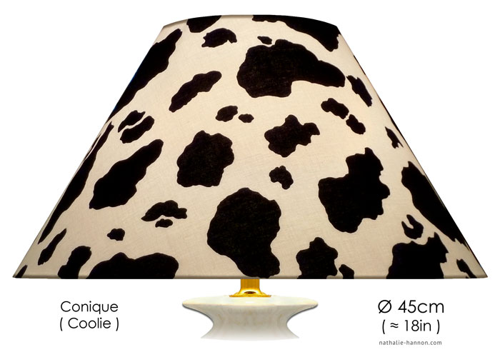 Lampshade Cow Spots