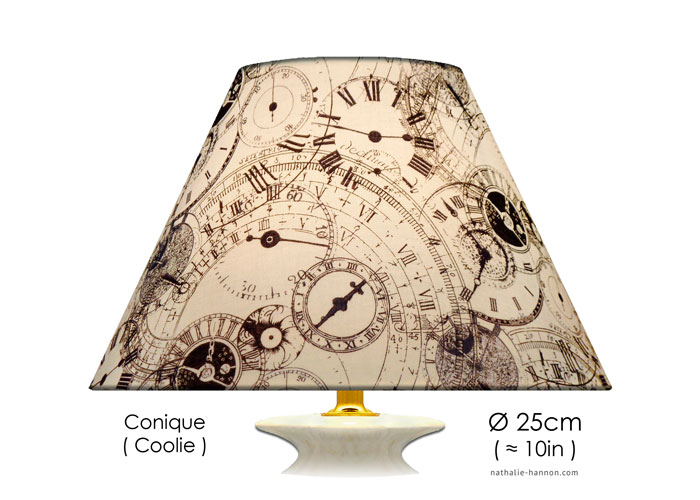 Lampshade Clocks