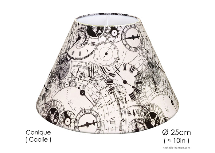 Lampshade Clocks