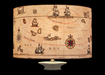 Lampshades Mappemonde