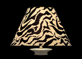 Abat-jour Zebra - Black