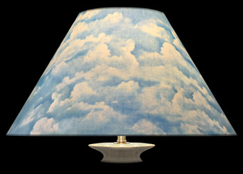 Lampshades Nuages - Bleu