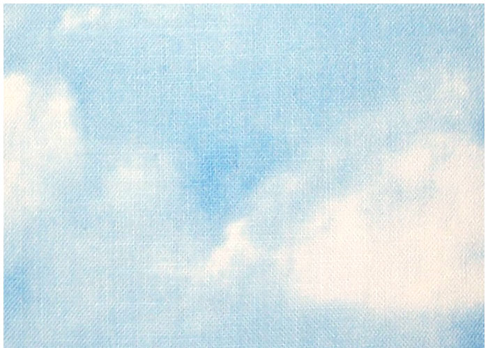 Lampshade Nuages - Bleu