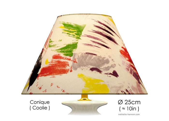 Lampshade Brush Strokes