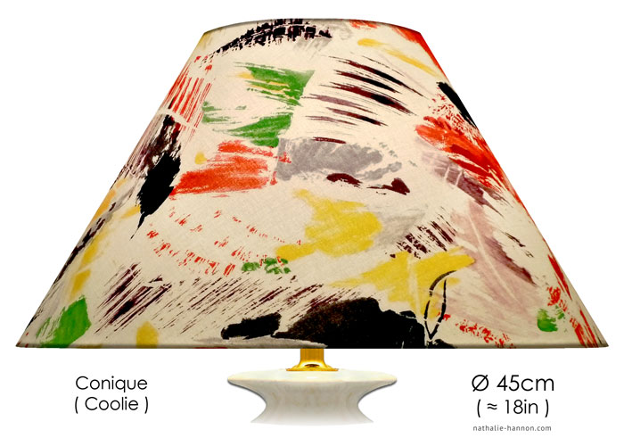 Lampshade Brush Strokes