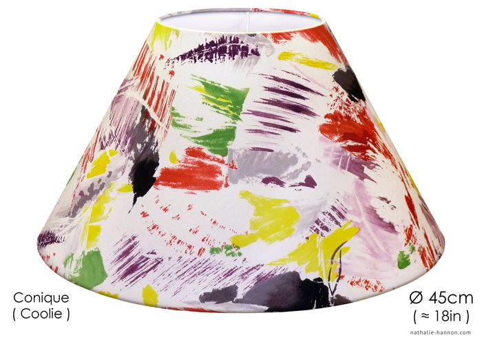 Lampshade Brush Strokes