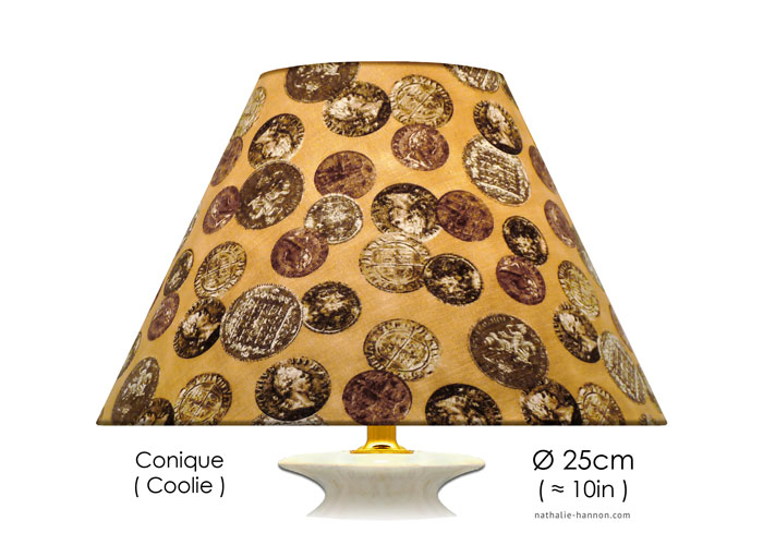 Lampshade Antique Coins