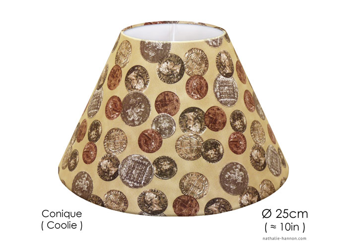 Lampshade Antique Coins