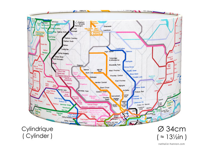 Lampshade London Underground