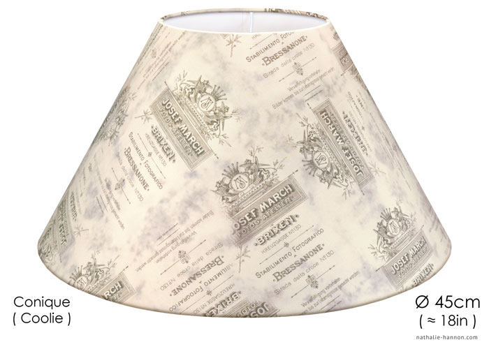 Lampshade Enseigne d'Autrefois