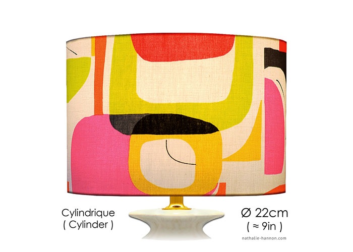 Lampshade Abstract Designs