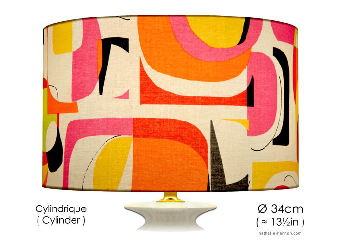 Lampshade Abstract Designs