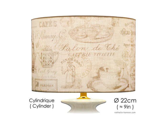 Lampshade French Tea