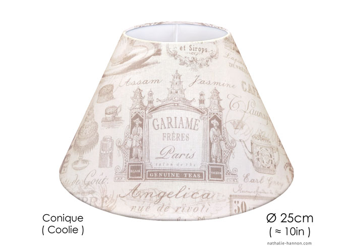 Lampshade French Tea