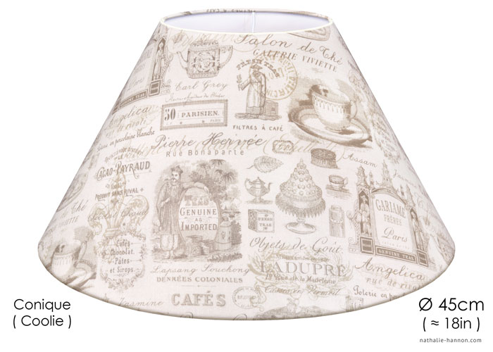 Lampshade French Tea