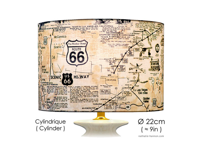 Lampshade Route 66