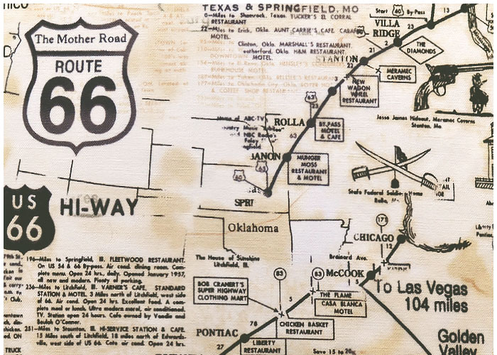 Abat-jour Route 66