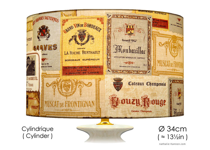 Lampshade Wine Labels