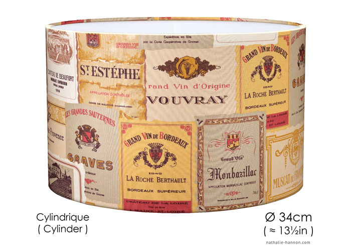 Lampshade Wine Labels