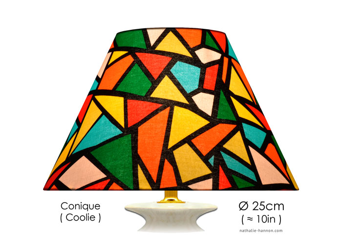 Lampshade Stained Glass - Vitraux