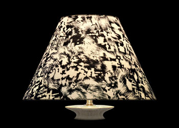 Lampshades Abstrait Noir et Blanc