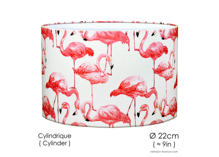 Lampshade Flamants Roses